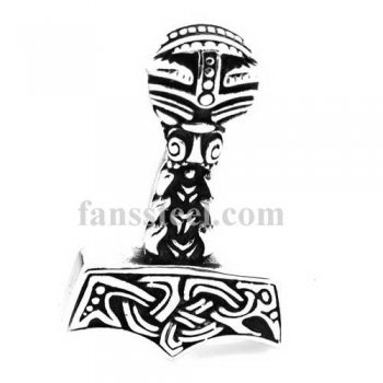 FSP17W74 celtic viking thors hammer pendant