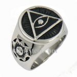 FSR12W11 gods eye all seeing eye ring