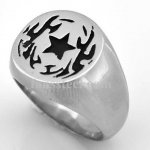 FSR08W90 Star Medallion Ring