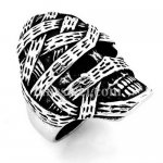 FSR14W21 wrap bandage injured skull ring