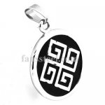 FSP16W95 link key symbol pendant two sides