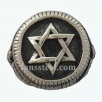 FSR12W72 eagle scout star ring