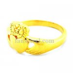 FSR11W25G Claddagh Friendship Ring