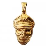 FSP18W59 Captain Skull Pendant