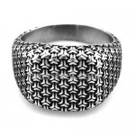 FSR20W07 mat pattern Ring 