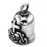 FSP18W05 Cross ride motor cycle  bell biker Pendant