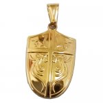 FSP19W06  Cross Shield  Pendant