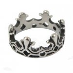 FSR00W32  Flower Royal Crown  Ring