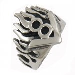 FSR12W17 flame biker Ring