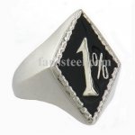 FSR09W95 one percent biker ring