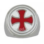 FSR11W85 Jesus Christ Crusaders  cross ring