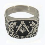 FSR11W11 master mason masonic ring