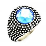 FSR13W45BL round dotted ring