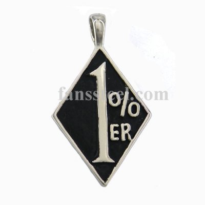 FSP16W47 one percenter biker pendant