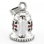 FSP17W95R IRON CROSS RIDER bell biker Pendant
