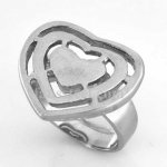 FSR05W92 heart love ring