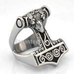 FSR15W00 Viking thors hammer ring