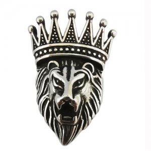 FSP19W62 Crown Lion Pendant