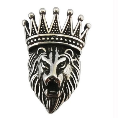 FSP19W62 Crown Lion Pendant
