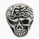 FSR10W97 motor cycle skull biker ring 