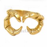 FSR13W75G crab claw ring