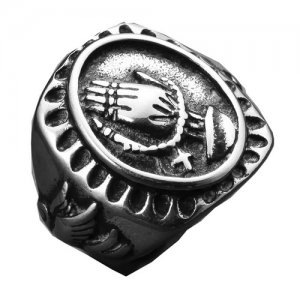 FSR21W95 Prayer ring