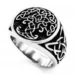 FSR20W94 Celtic viking tree of life ring