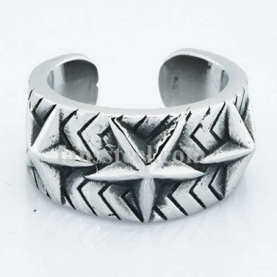 FSR14W37 five-pointed star ring