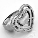 FSR05W92 heart love ring