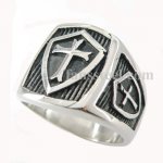 FSR10W36 Knights Templar Cross masonic ring