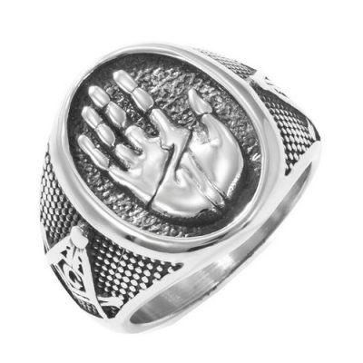 FSR21W75 Masonic ring