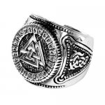 FSR21W22 Valknut Viking ring