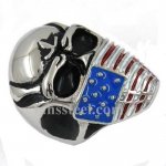 FSR12W41  mask skull ring