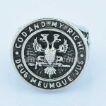 FSR14W67 freemasonry eagle scout masonic ring