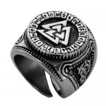 FSR21W22 Valknut Viking ring