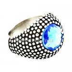 FSR13W45BL round dotted ring