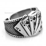 FSR20W02 gamble poker card game flush ring