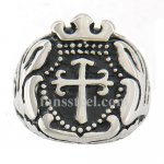 FSR09W32 maltesse cross crown cross ring 