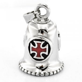 FSP17W95R IRON CROSS RIDER bell biker Pendant