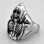 FSR13W62 ghost skull ring