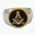 MBLR0001 custom made Master mason masonic ring 