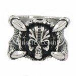 FSR14W01 Claw motorcycle chain retro skull biker ring