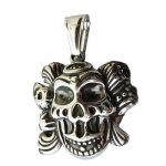 FSP18W73  Skull Pendant