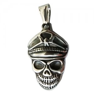 FSP18W60 Captain Skull Pendant