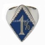 FSR09W95BL motor cycle one percent biker ring