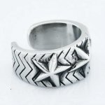 FSR14W37 five-pointed star ring