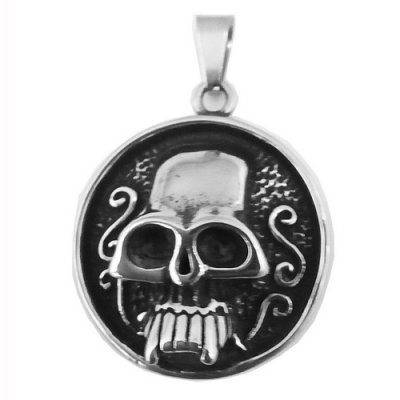 FSP19W66 Skull Pendant