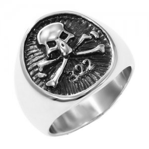 FSR21W76 Skull ring