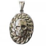 FSP18W99  Skull Pendant