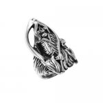 FSR22W45  Skull  ring